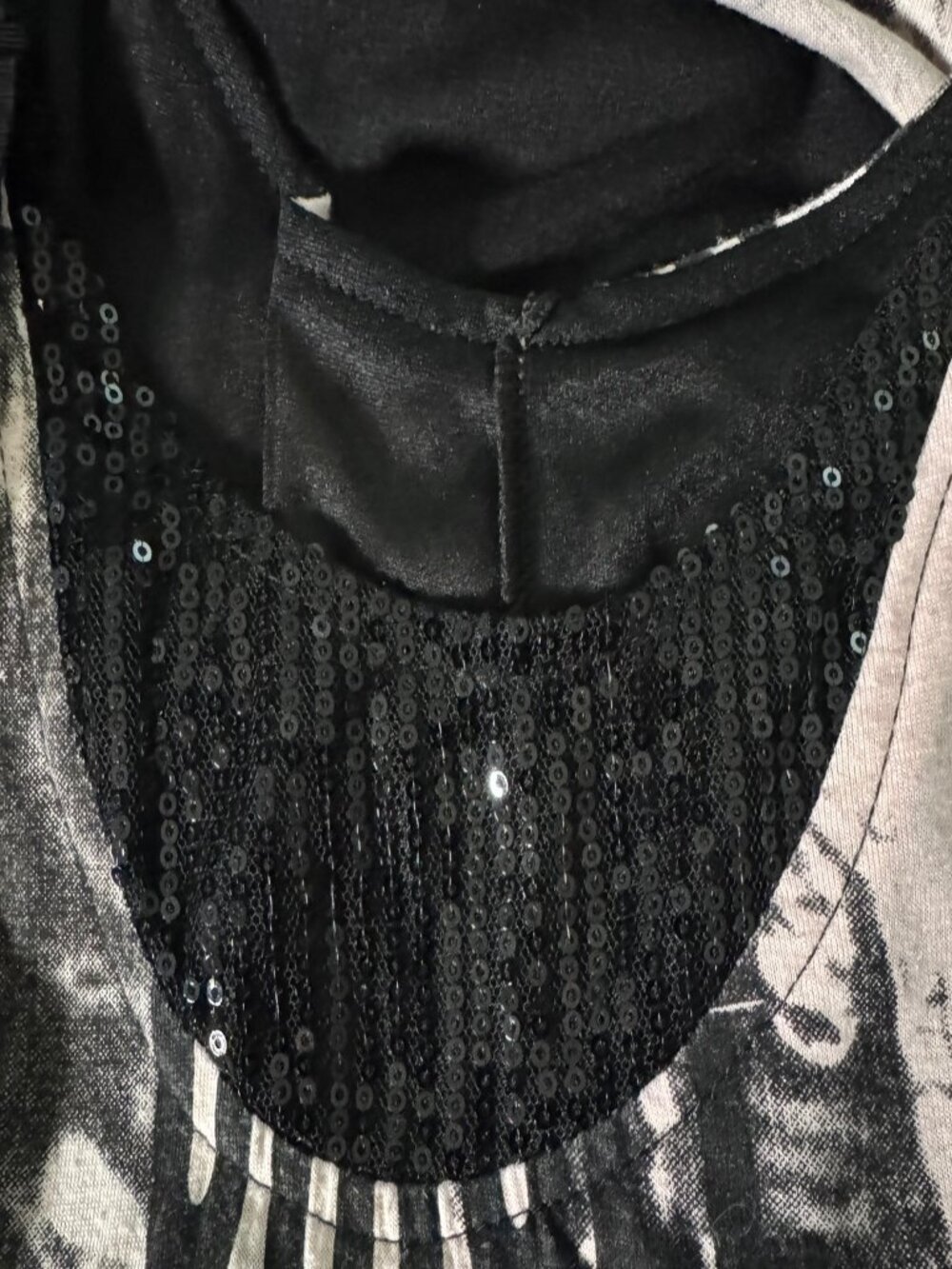 Graphic Print Sleeveless Dress (No Brand Tags) - Picture 3 of 3